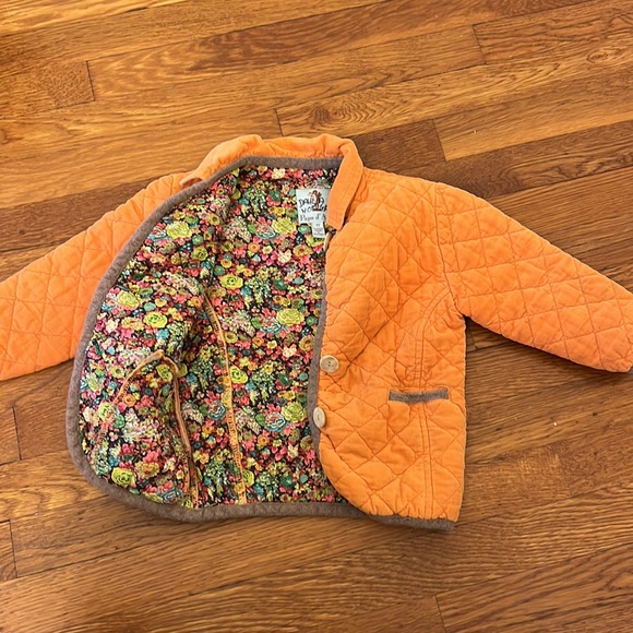 Papo d’anjo quilted barn coat Sz. 4 - Picture 2 of 7